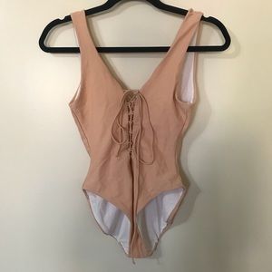 ONIA🌺LACE UP ONE PIECE SUIT